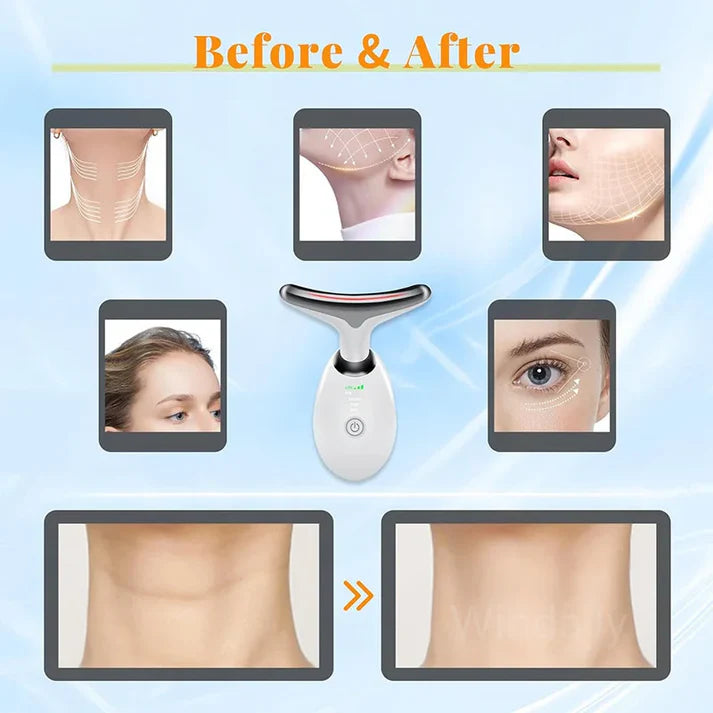 lumiViva™ 3-in-1 LED Facial Massager & Sculptor