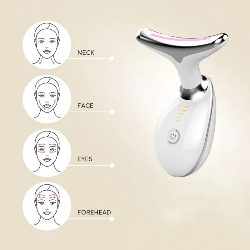 lumiViva™ 3-in-1 LED Facial Massager & Sculptor